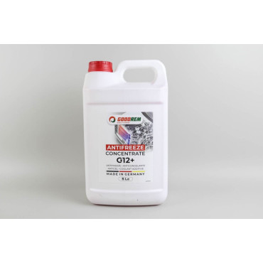 Антифриз G12+ RED червоний концентрат 5l GOODREM r80g12plus005