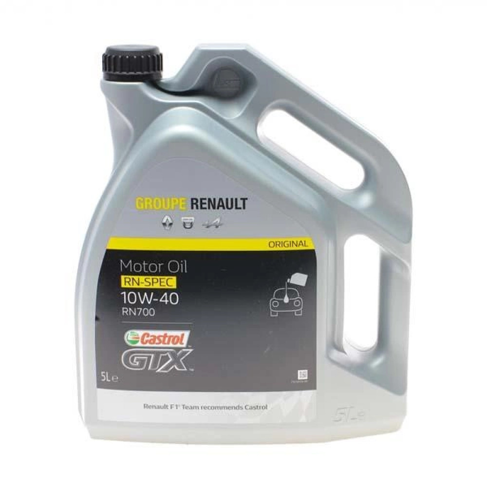 Масло моторне Castrol GTX 10W40 RN 700 (5л) RENAULT 7711658102