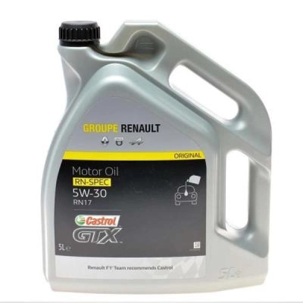 Масло моторне Castrol GTX 5W30 RN 17 (5L) RENAULT 7711658105