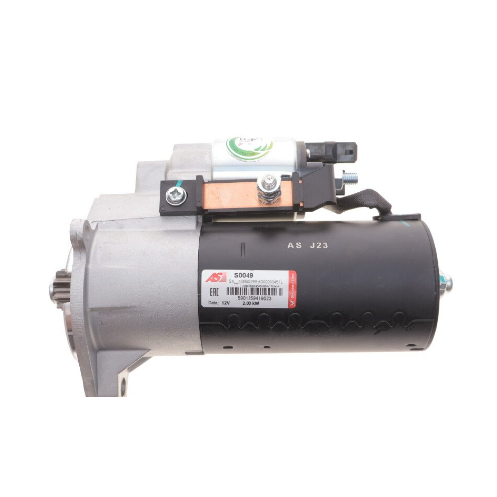 Стартер 12V 2.00kW AS-PL s0049