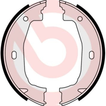 Тормозные колодки задние BREMBO s06510