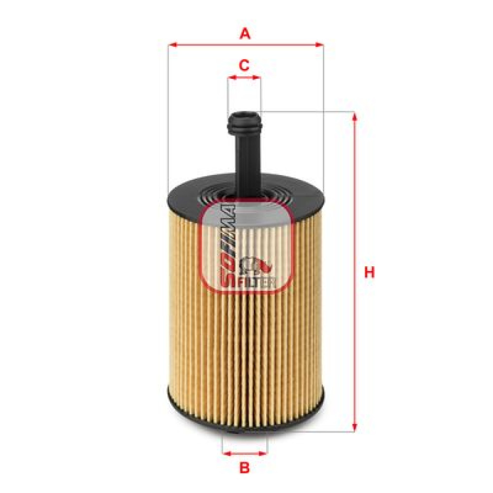 Фильтр масляный Sofima s5023pe