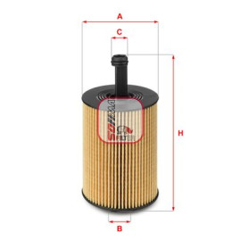 Фильтр масляный Sofima s5023pe