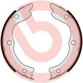 Тормозные колодки барабанные BREMBO s56543