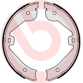Гальмівні колодки барабанні BREMBO s85536
