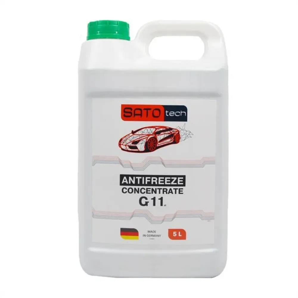 SATO Антифриз зелений (-80С) 5л. G11 SATO TECH g1105g