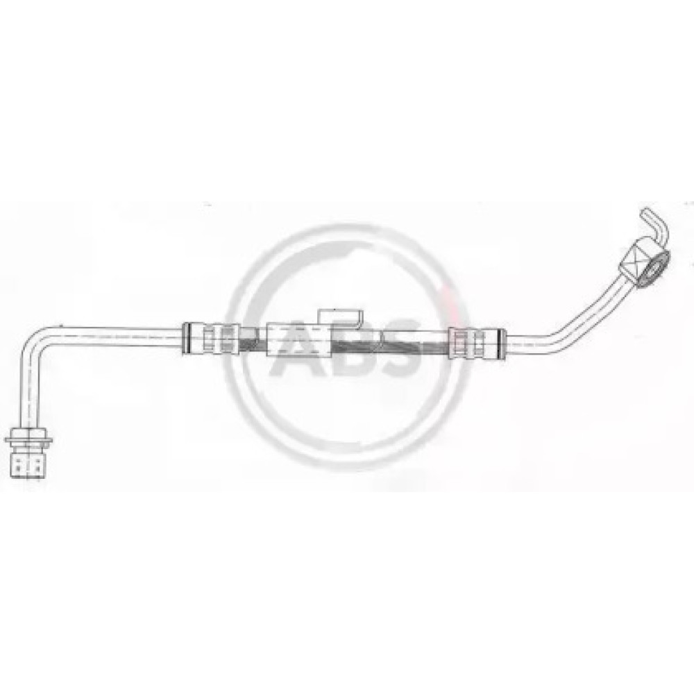 Гальмівний шланг Transit 94-02 ABS sl3364
