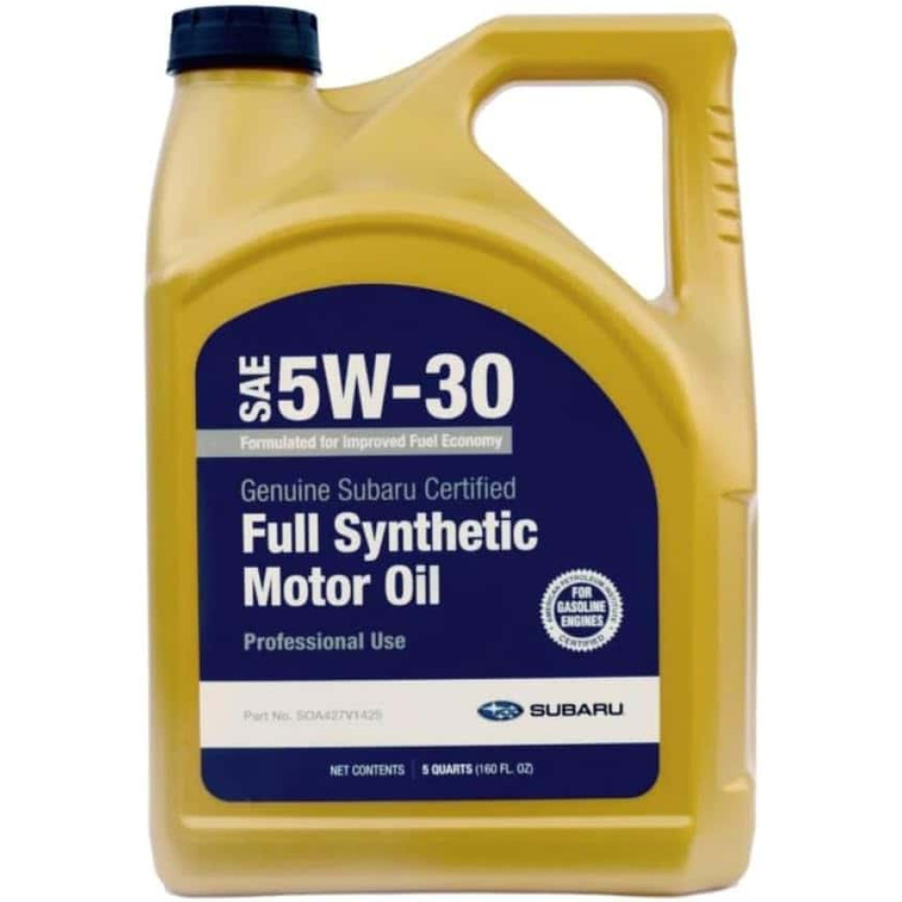 Моторная смазка Full Synthetic Motor Oil 5W-30 4,73л SUBARU soa427v1425