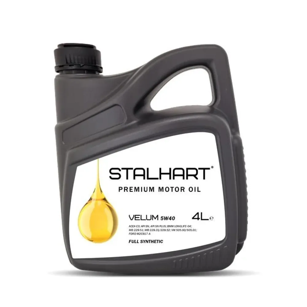 Масло моторное VELUM 5W-40 4л STALHART 745230
