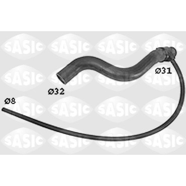 Патрубок SASIC swh6819