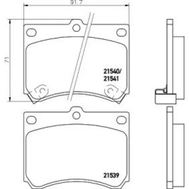 Подушка двигуна LEMFORDER 2975601