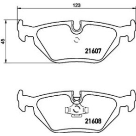 Гальмові колодки Pagid t1039