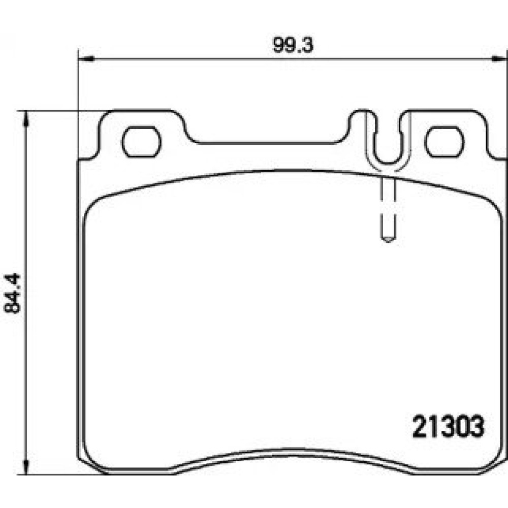 Гальмові колодки Pagid t1049