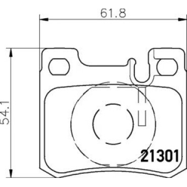 Гальмові колодки Pagid t1067