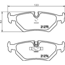 Тормозные колодки Pagid t1089