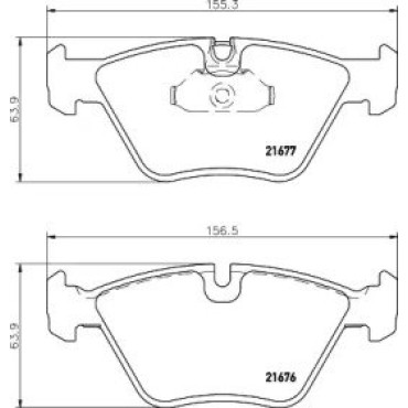 Гальмові колодки Pagid t1103