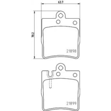 Гальмові колодки Pagid t1152