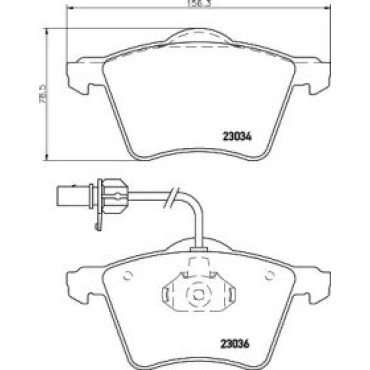 Тормозные колодки Pagid t1179