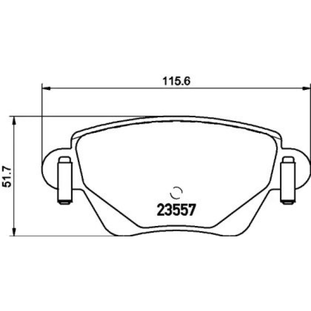Тормозные колодки Pagid t1211