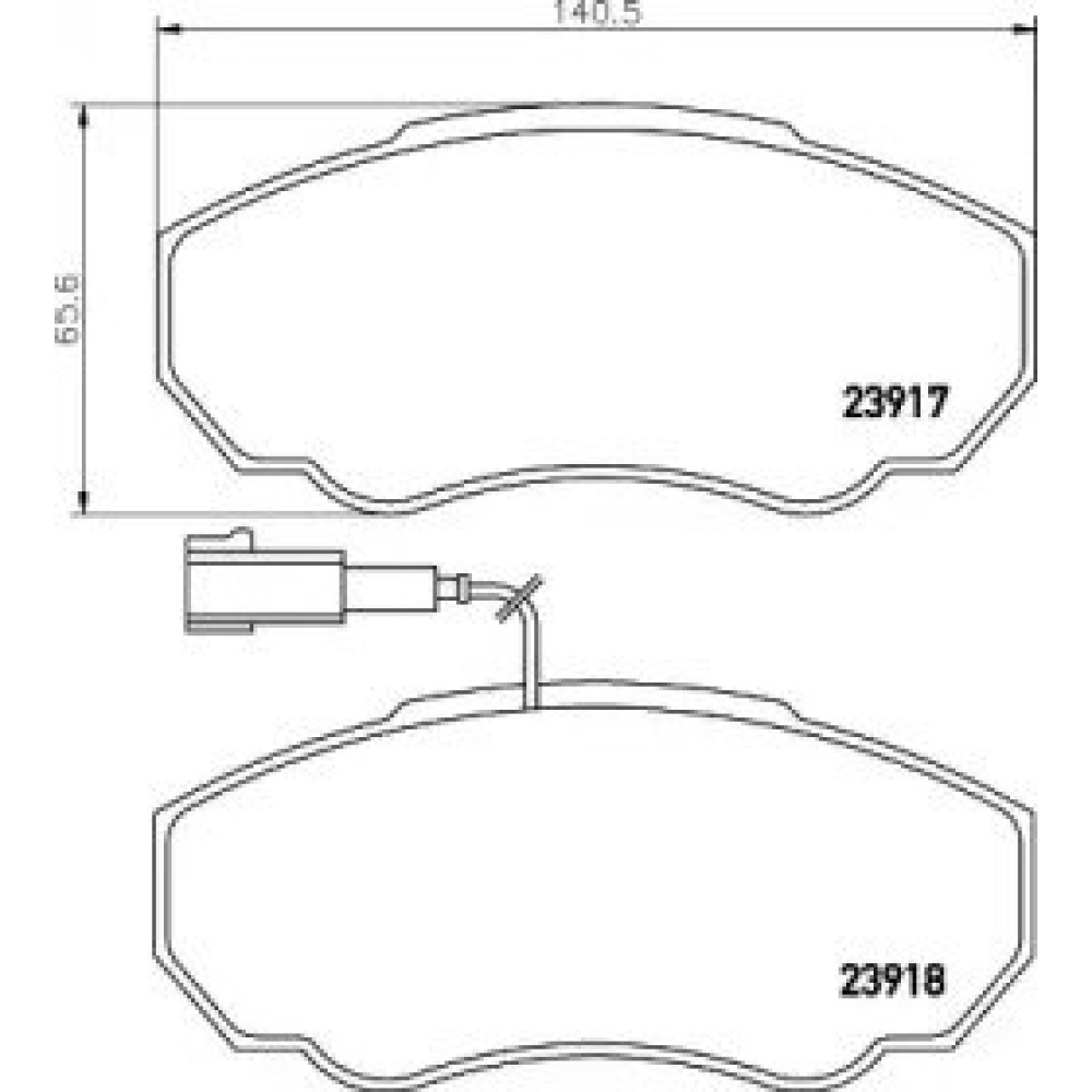 Тормозные колодки Pagid t1354