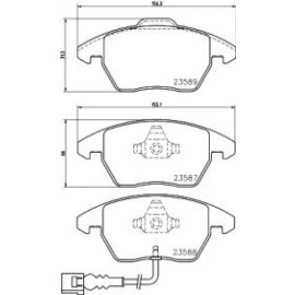 Гальмові колодки Pagid t1376