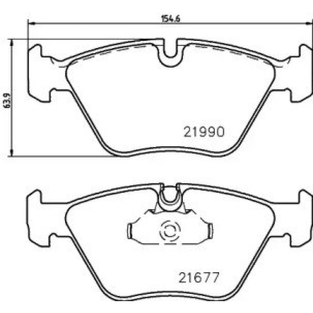 Тормозные колодки Pagid t1387
