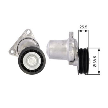 Прокладка колектора випуск Combo 1.7 D (4EE1) 94-01 BGA mg6386