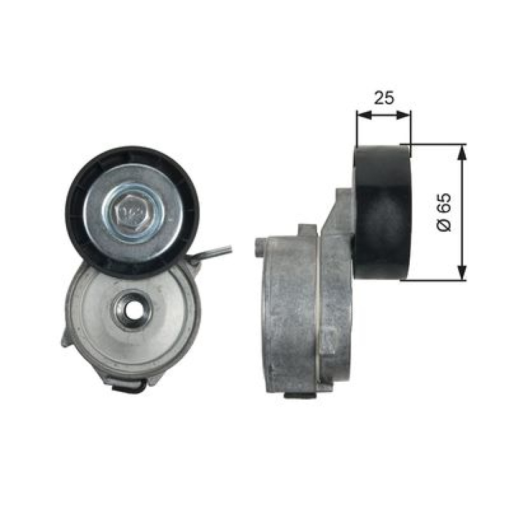 Наконечник рулевой тяги Mondeo 96-00 л. AS METAL 17fr2210