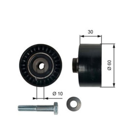 GATES t42065 Шкив приводного ременя GATES t42065