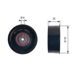 GATES t42169 Шків привідного ременя GATES t42169