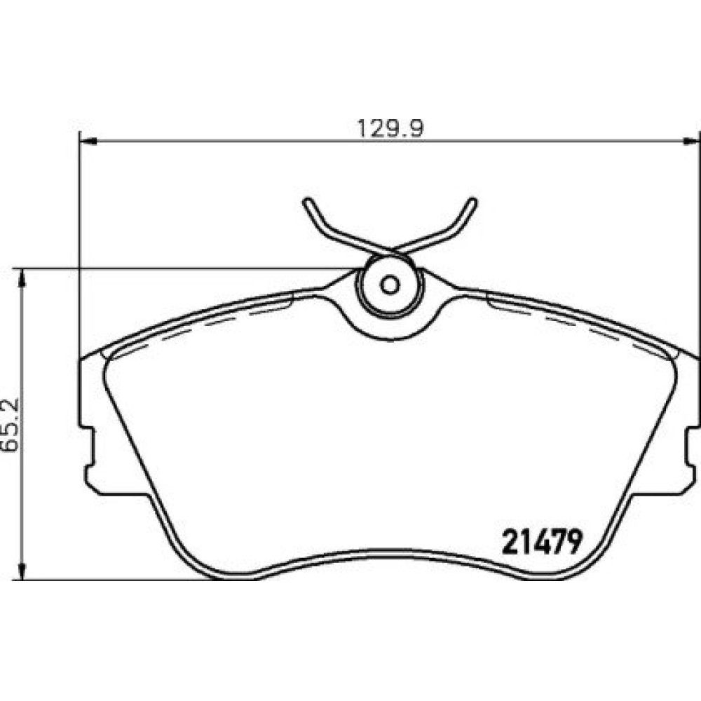 Гальмові колодки Pagid t5072