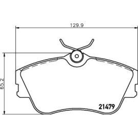 Гальмові колодки Pagid t5072