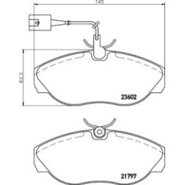Гальмові колодки Pagid t5170