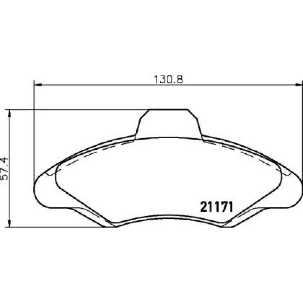 Тормозные колодки Pagid t9012