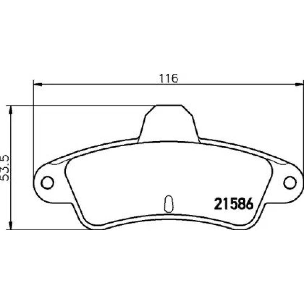 Гальмові колодки Pagid t9027