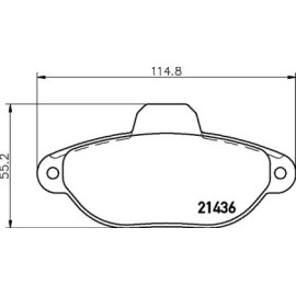 Гальмові колодки Pagid t9031