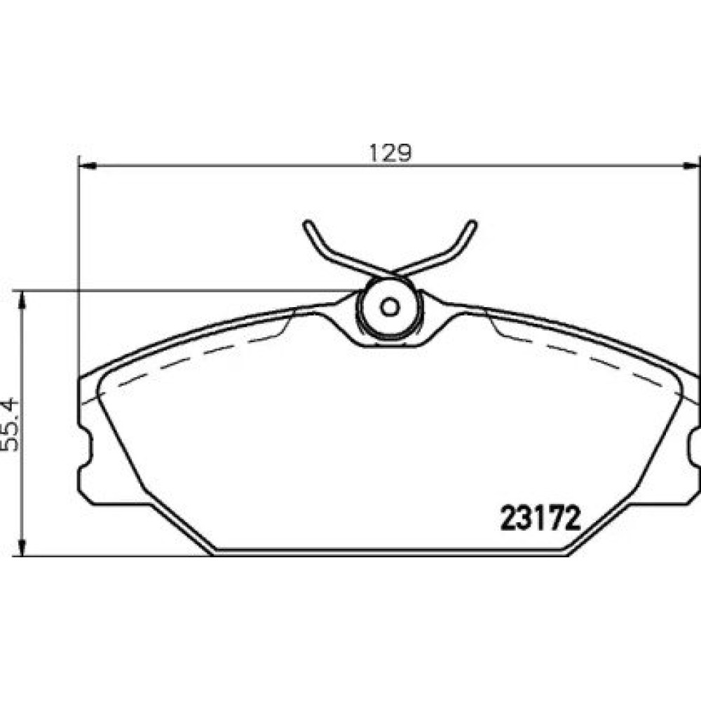 Гальмові колодки Pagid t9101