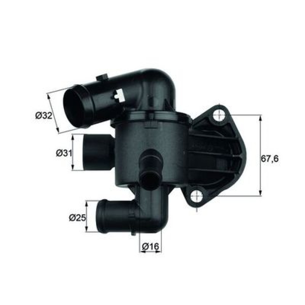 Термостат MAHLE / KNECHT ti3387