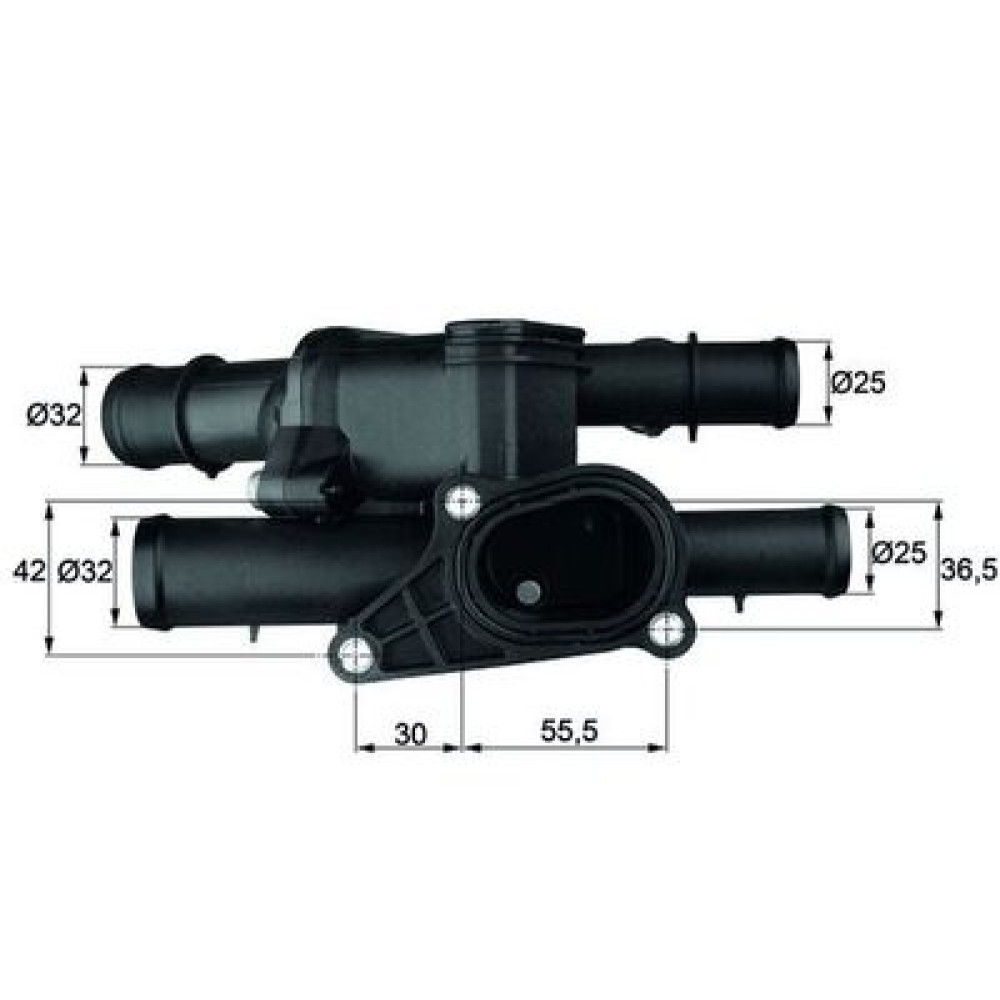 Термостат MAHLE ORIGINAL tm1105