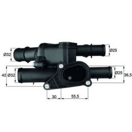 Термостат MAHLE ORIGINAL tm1105