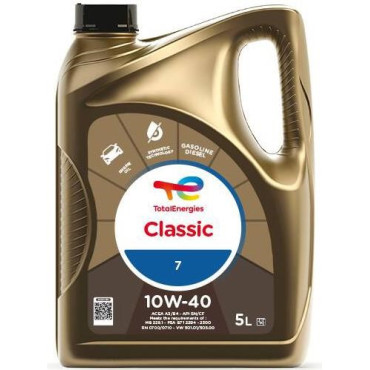 Моторна олива Total Classic 7 10W-40, 5л TotalEnergies 213691