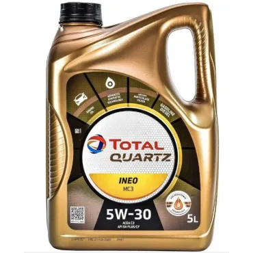 Моторна олива Total Quartz Ineo MC3 5W-30, 5л TotalEnergies 213698