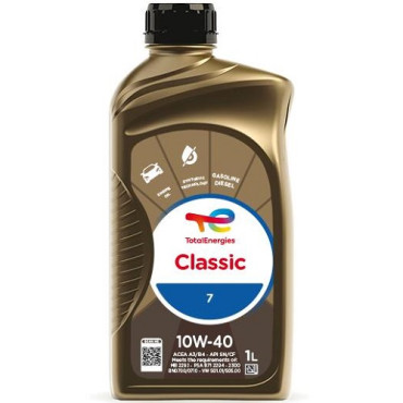Моторное масло Total Classic 7 10W-40, 1л TotalEnergies 213752