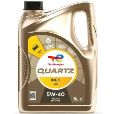 Моторна олива Total Quartz Ineo C3 5W-40, 5л TotalEnergies 213790