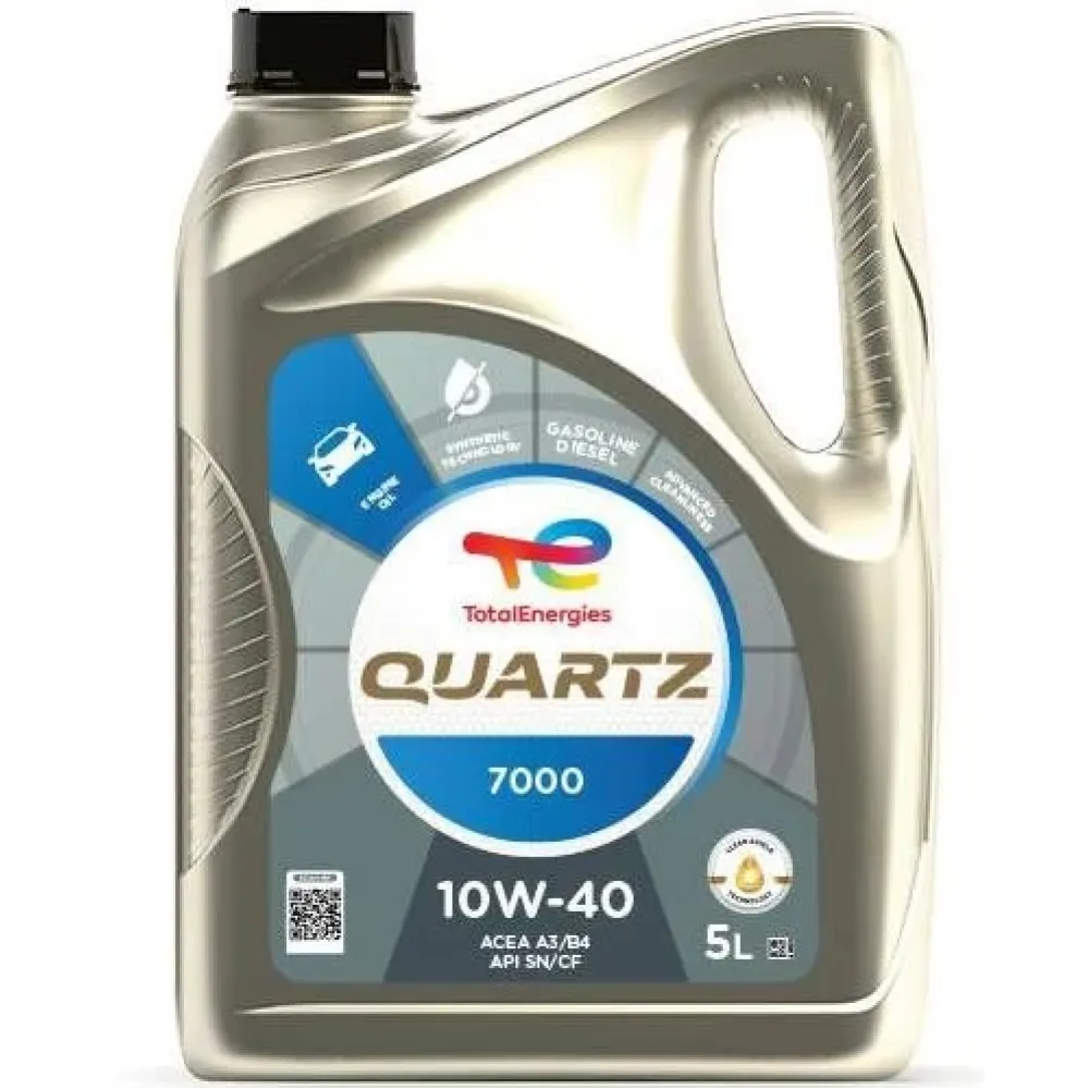 Моторна олива Total Quartz 7000 10W-40, 5л TotalEnergies 216675