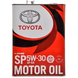 Олива моторна Toyota SP/GF6A 5W-30, 4л TOYOTA / LEXUS 0888013705