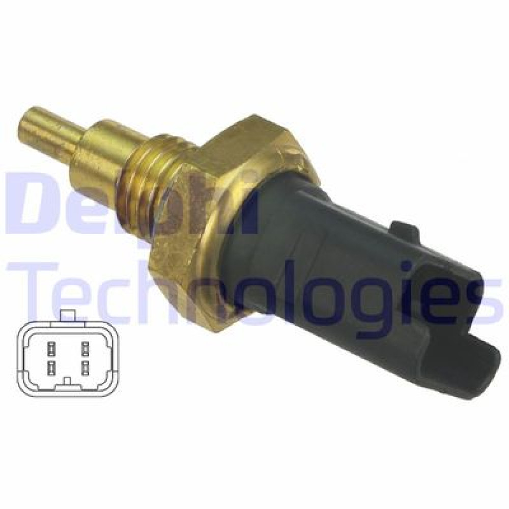Датчик температуры охлаждающей жидкости DELPHI ts10401