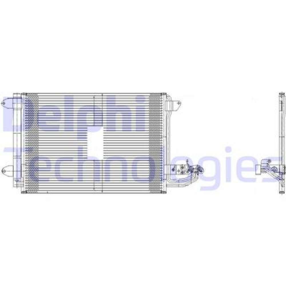 Радіатор кондиціонера DELPHI tsp0225482