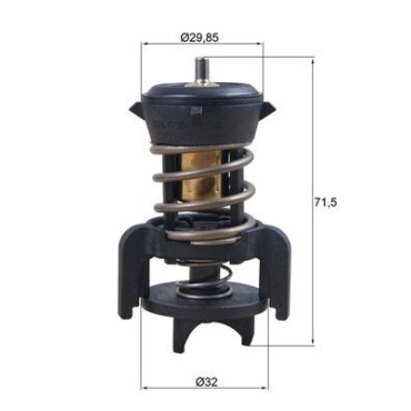 Термостат MAHLE tx25194d