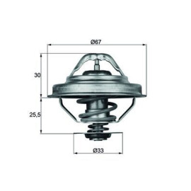 Термостат MAHLE ORIGINAL tx2892d